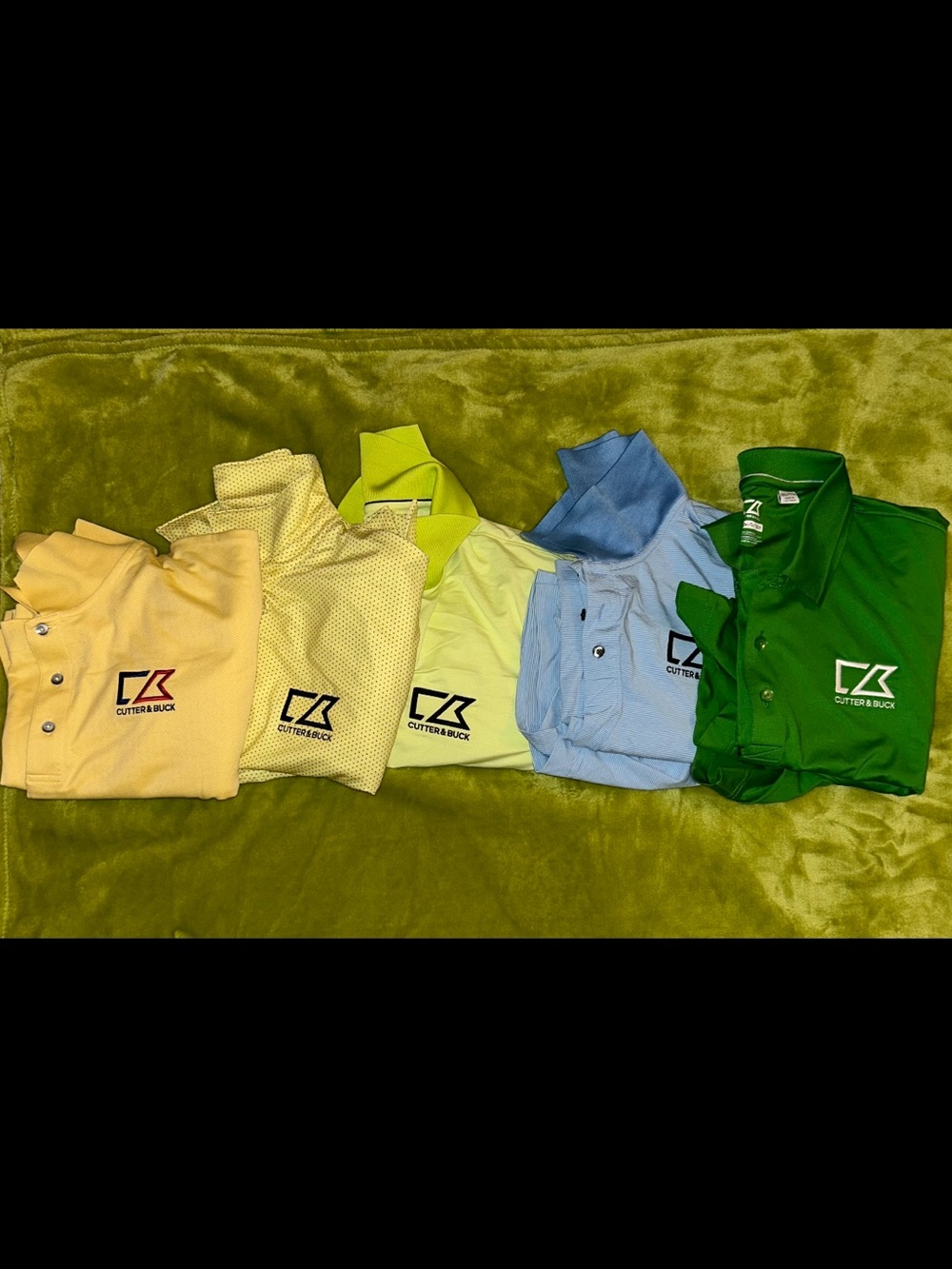 Cutter & Buck Men's Golf Polo Shirts Bundle